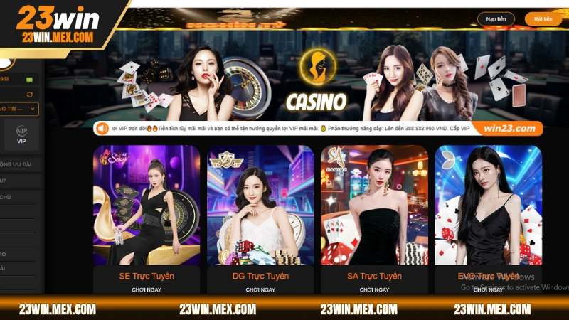 Casino trực tuyến chuyên nghiệp
