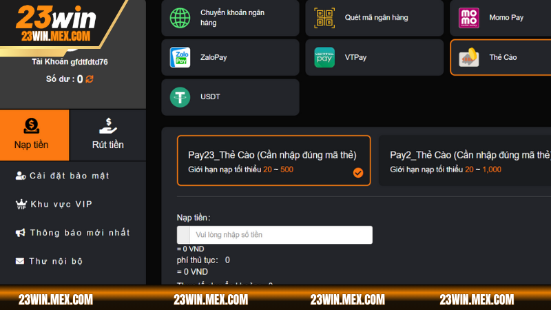Đa dạng phương thức gửi tài chính cho tân binh mới chọn lựa