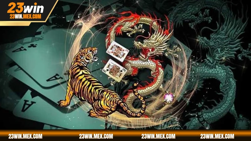 Đây là game bài đối kháng giữa hai cửa rồng và hổ