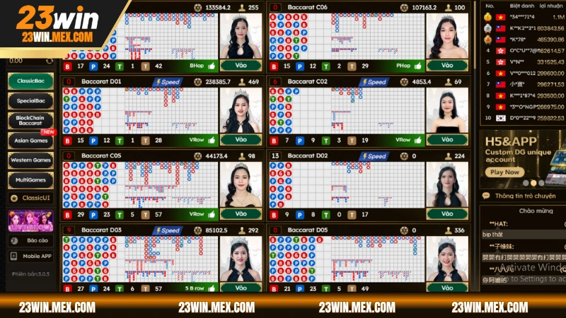 Giao diện cá cược tối ưu