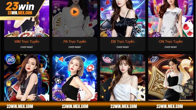 Live Casino 23WIN mang đến môi trường cá cược an toàn, chất lượng