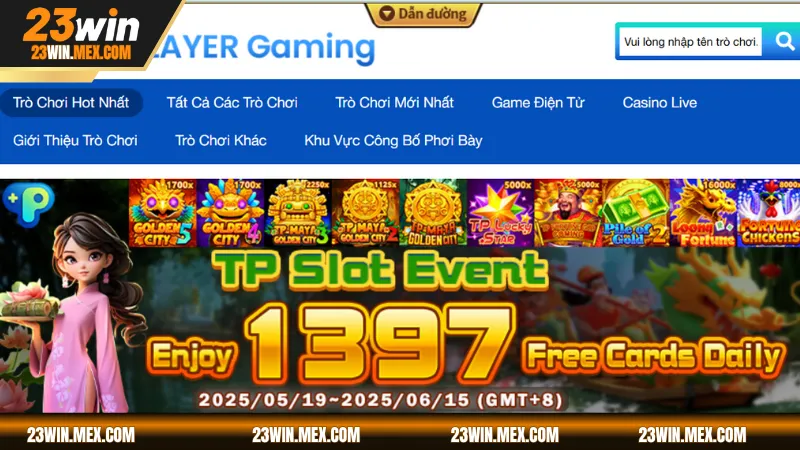 TP điện tử là nhà cung cấp game hàng đầu châu Á